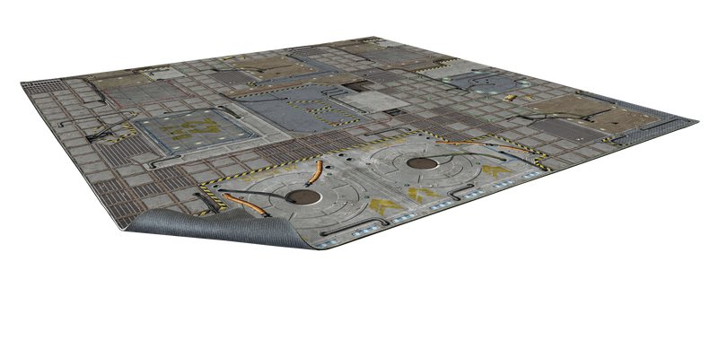Frontier Sci-fi Gaming Mat 2x2 (Battle Systems)