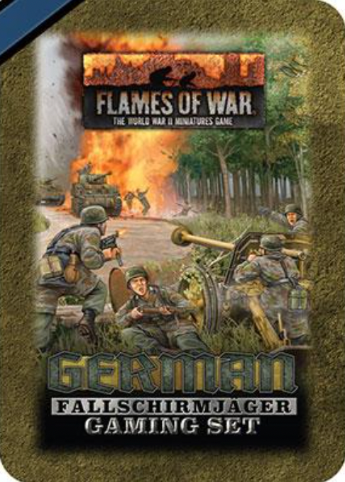 Flames of War: Fallschirmjager Gaming Set (TD042)