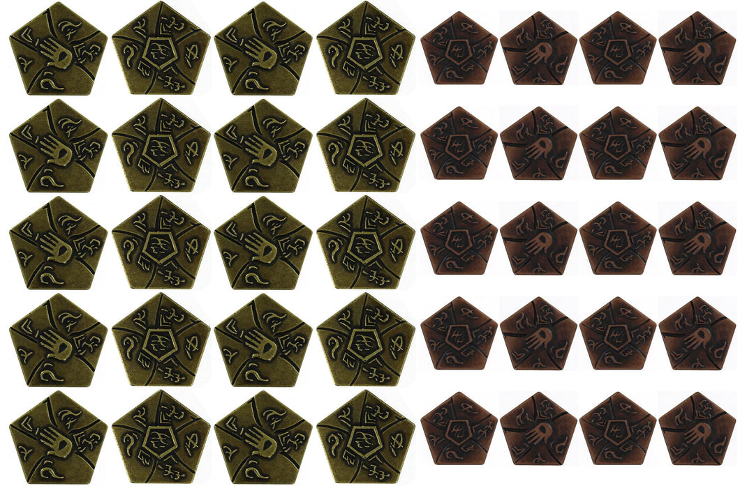 Sleeping Gods: Custom Metal Coins