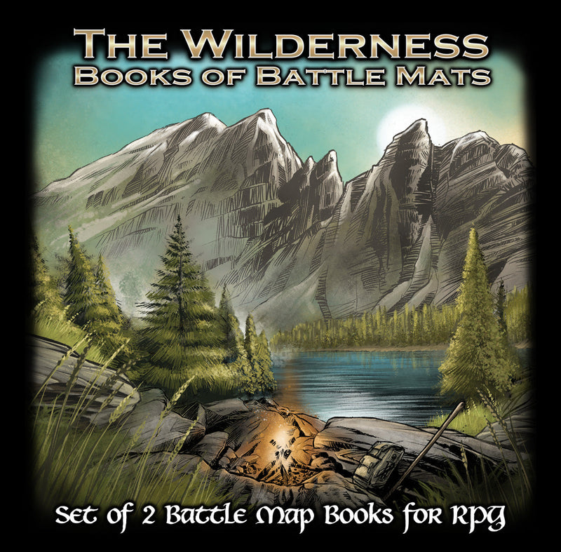 The Wilderness – Books of Battle Mats