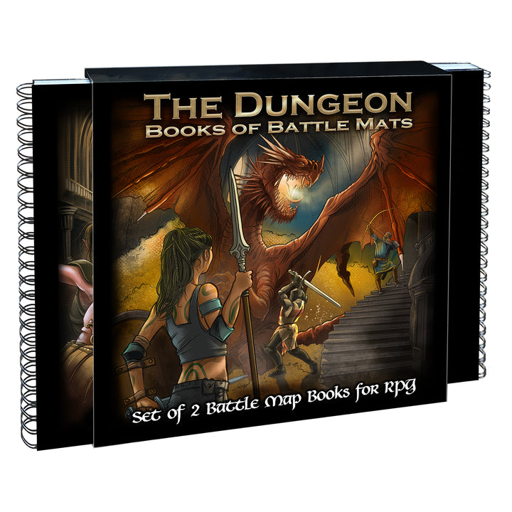 The Dungeon - Book of Battle Mats