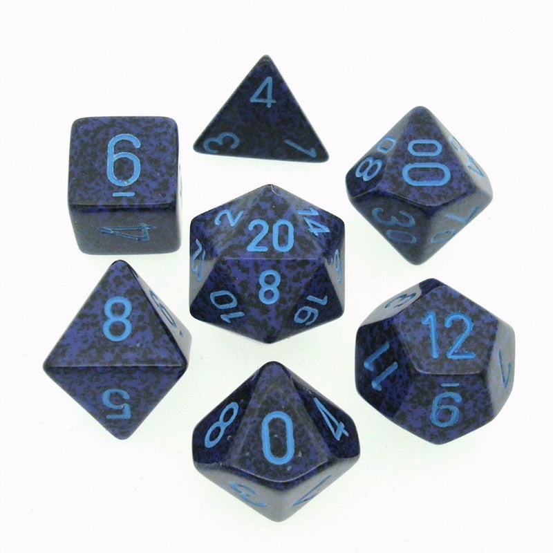 Speckled Polyhedral 7-Die Set Cobalt (Chessex) (25307)