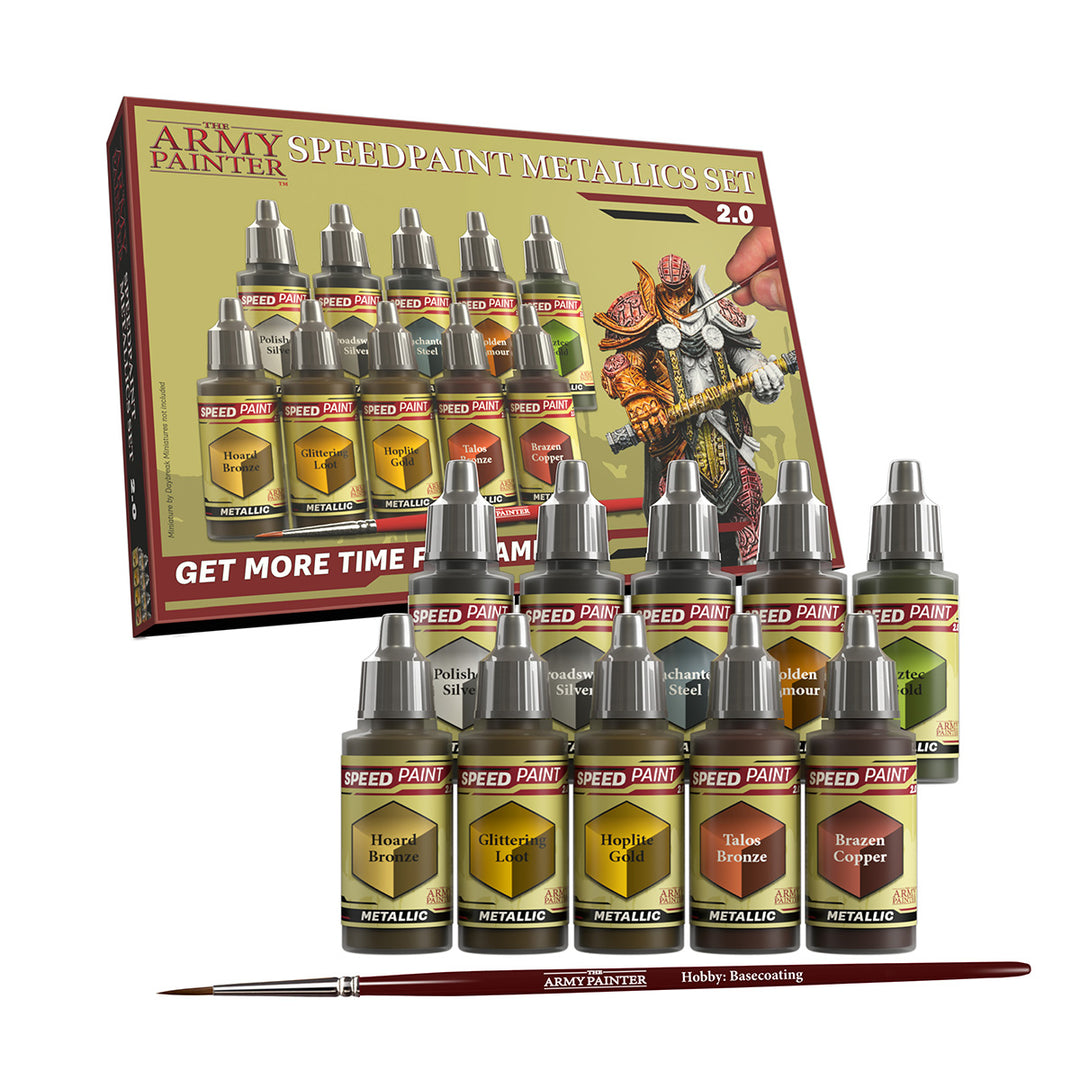Speedpaint Metallics Set 2.0 (The Army Painter) (WP8062)