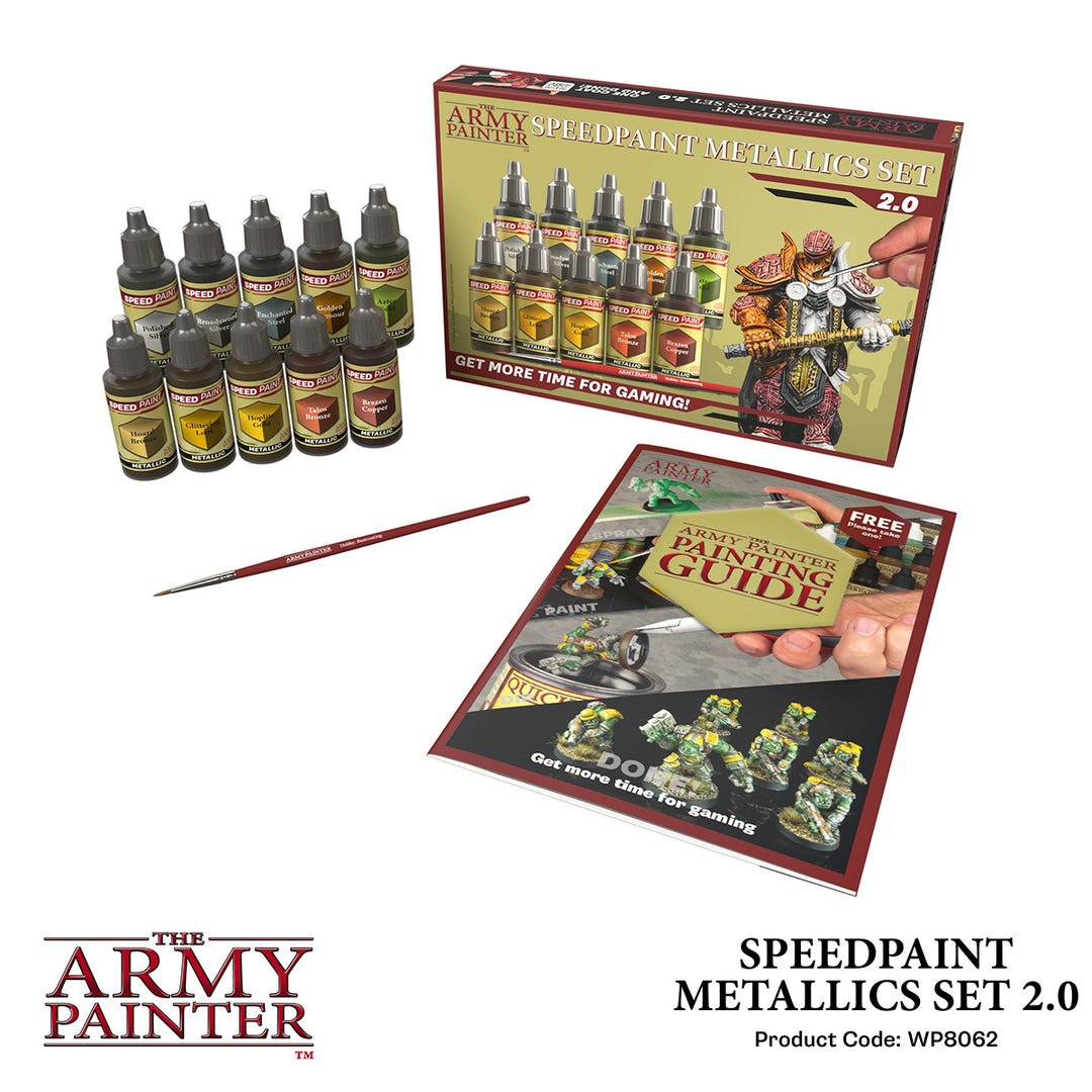 Speedpaint Metallics Set 2.0 (The Army Painter) (WP8062)