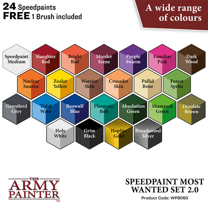 Speedpaint Most Wanted Set 2.0 (The Army Painter) (WP8060)