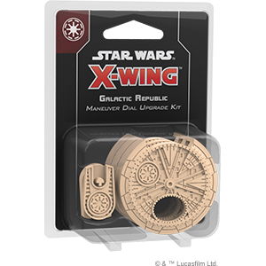Star Wars: X-Wing (Second Edition) - Galactic Republic Maneuver Dial Upgrade Kit