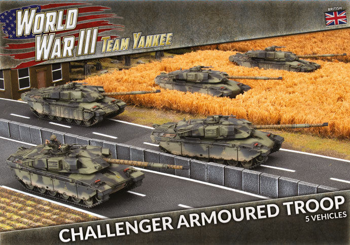 World War III: Challenger Armoured Troop (Plastic) (TBBX11)
