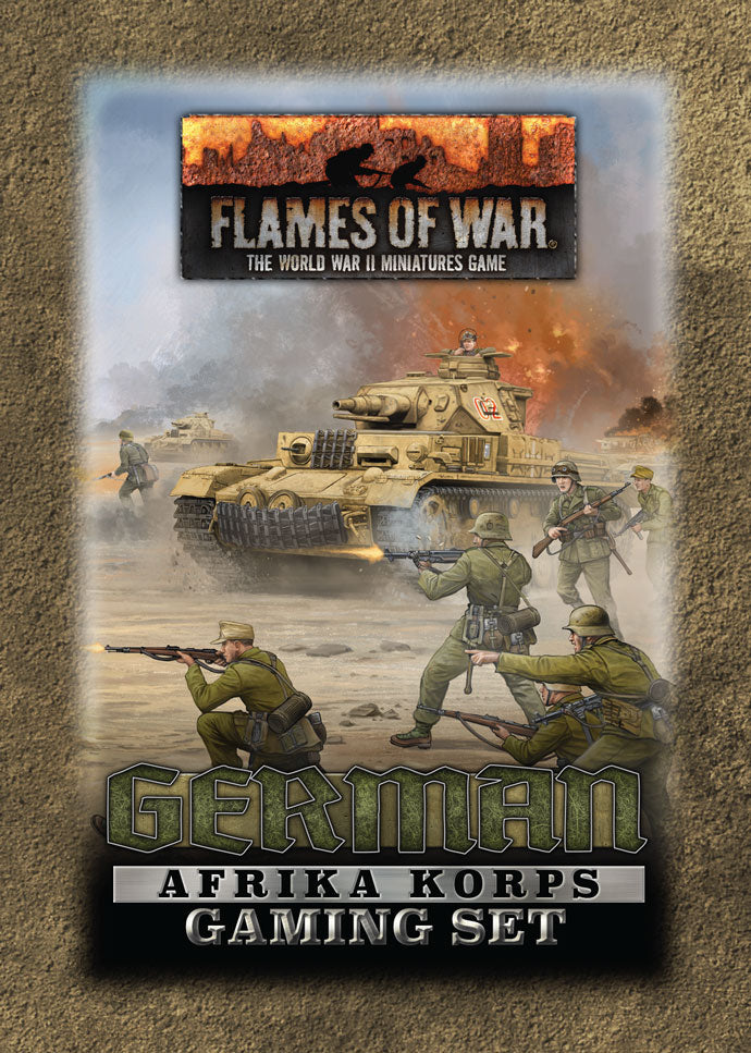Flames of War: German Afrika Korps Gaming Set (TD051)