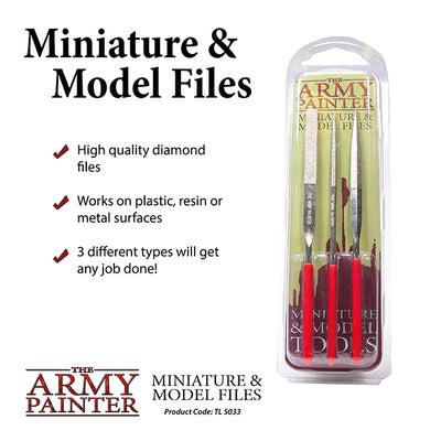 Hobby Tools - Miniature and Model Files (The Army Painter) (TL5033)