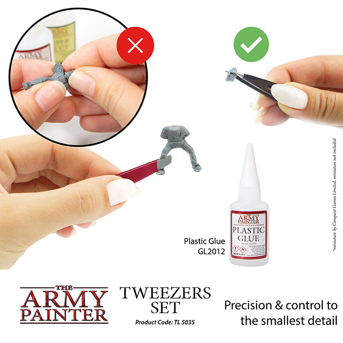 Hobby Tools - Tweezers Set (The Army Painter) (TL5035)