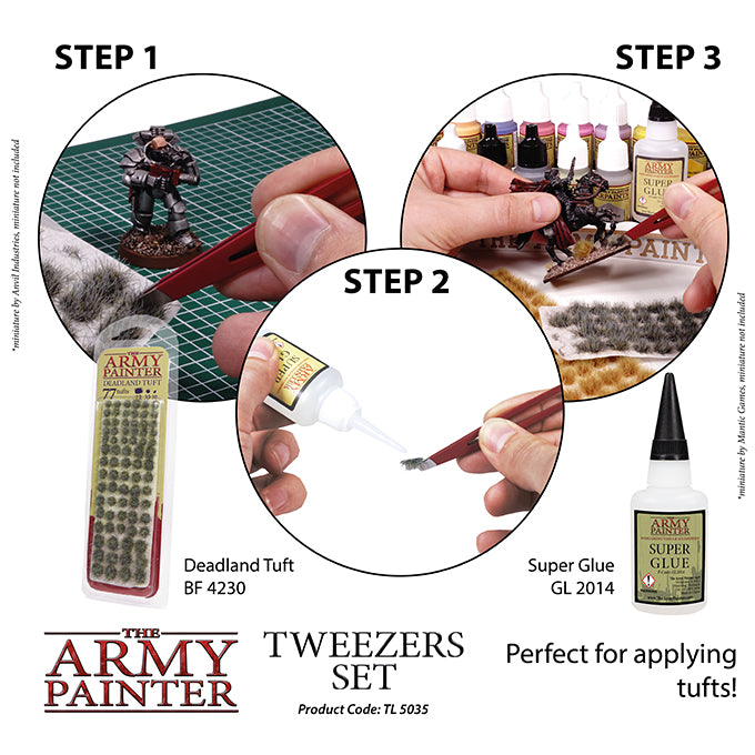 Hobby Tools - Tweezers Set (The Army Painter) (TL5035)