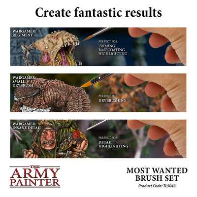 Starter Sets - Most Wanted Brush Set (2019) (The Army Painter) (TL5043)