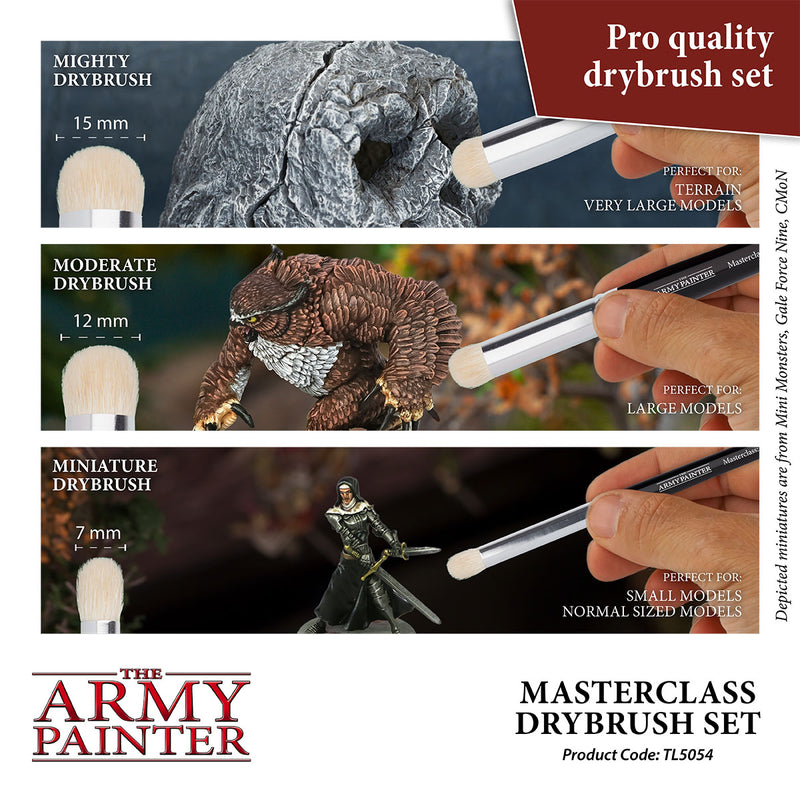Brushes - Masterclass: Drybrush Set (The Army Painter) (TL5054)