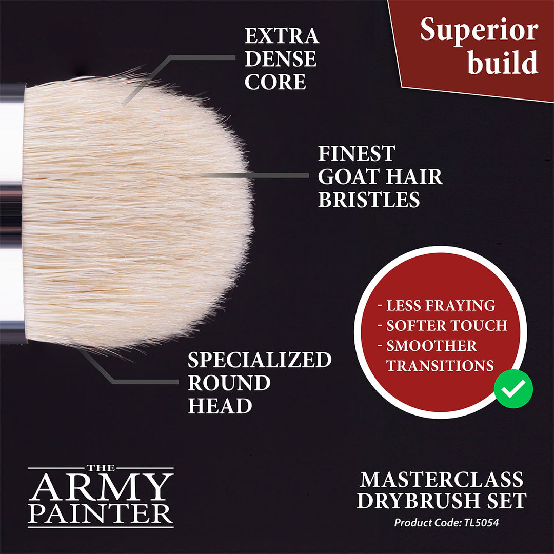 Brushes - Masterclass: Drybrush Set (The Army Painter) (TL5054)