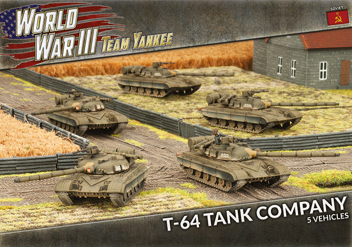 World War III: T-64 Tankovy Company (Plastic) (TSBX13)
