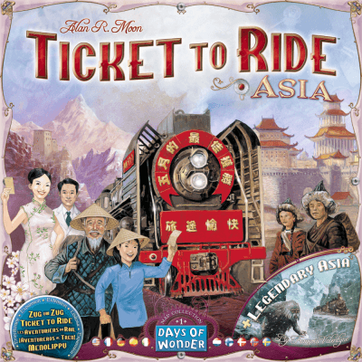 Ticket to Ride Map Collection: Volume 1 - Team Asia & Legendary Asia