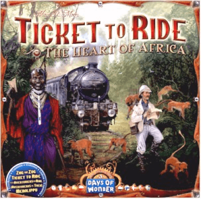 Ticket to Ride Map Collection: Volume 3 - The Heart of Africa