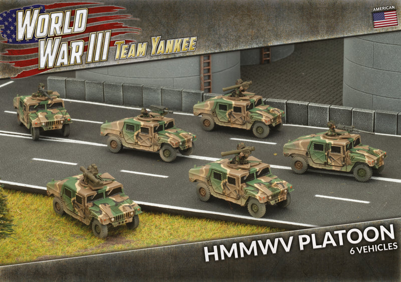 World War III: HMMWV Platoon (Plastic) (TUBX14)