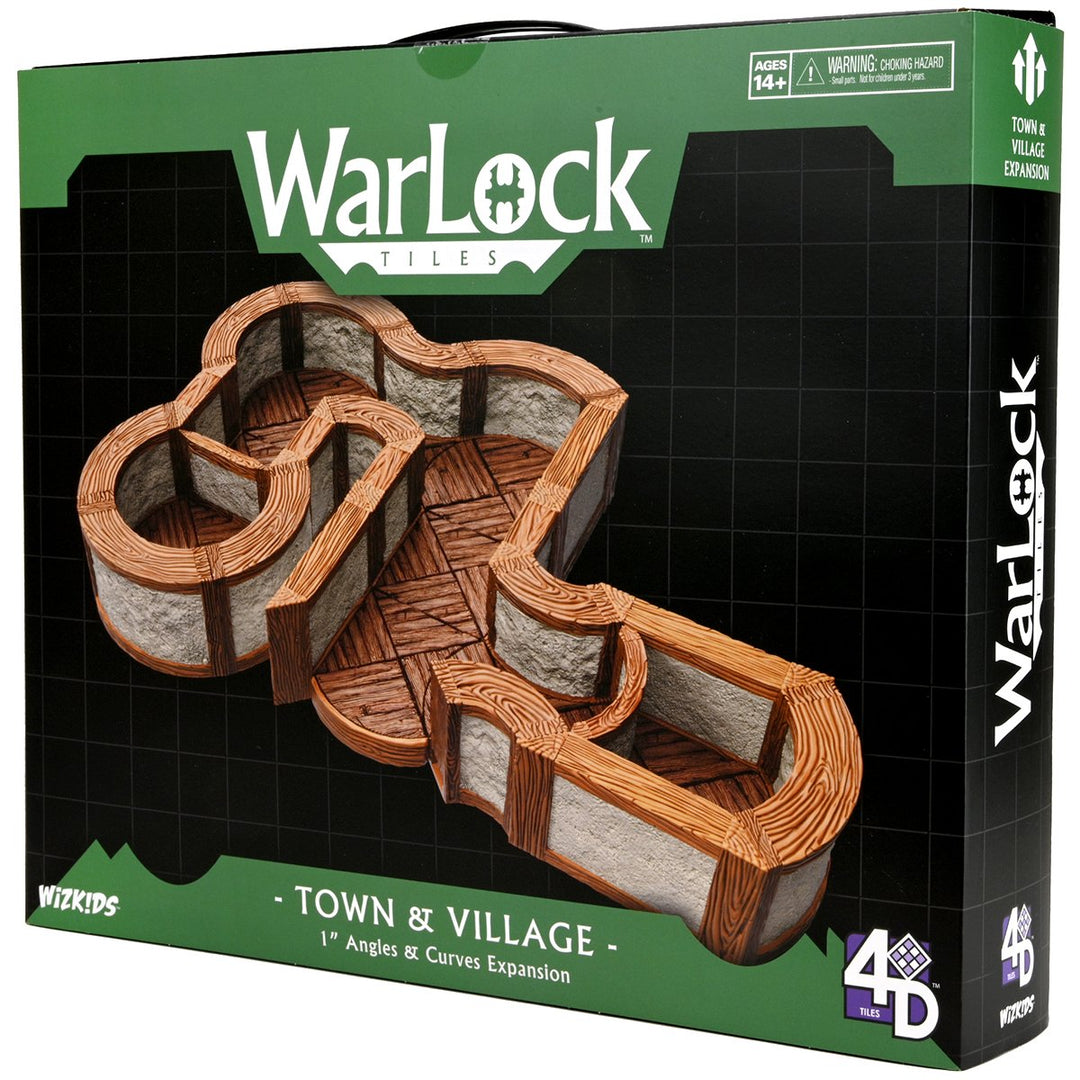 WarLock Tiles: Expansion Pack - 1 in. Town & Village Angles & Curves