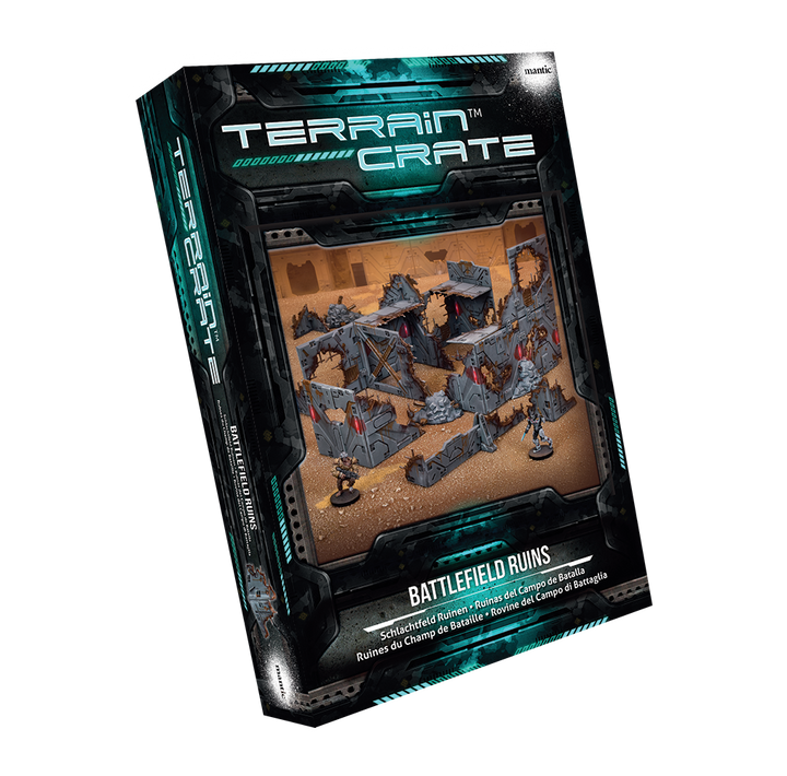 TerrainCrate: Sci-Fi Battlefield Ruins