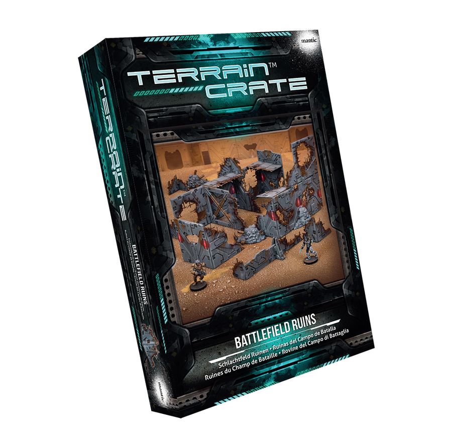 TerrainCrate: Sci-Fi Battlefield Ruins