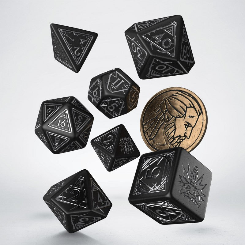 The Witcher Dice Set: Geralt - Silver Sword (Q-Workshop) (SWGE04)