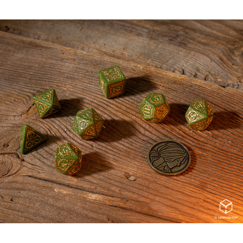 The Witcher Dice Set: Triss - The Fourteenth of the Hill (Q-Workshop) (SWTR4M)