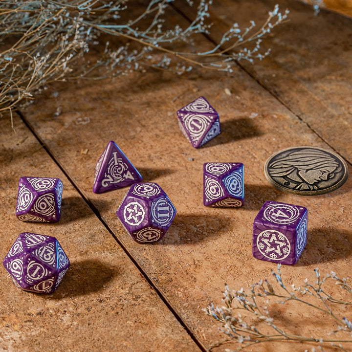 The Witcher Dice Set: Yennefer - Lilac and Gooseberries (Q-Workshop) (SWYE1B)
