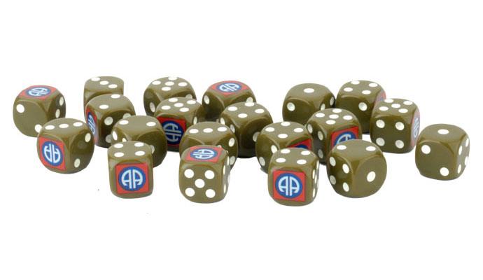Flames of War: 82nd Airborne Division Dice (x20) (US904)