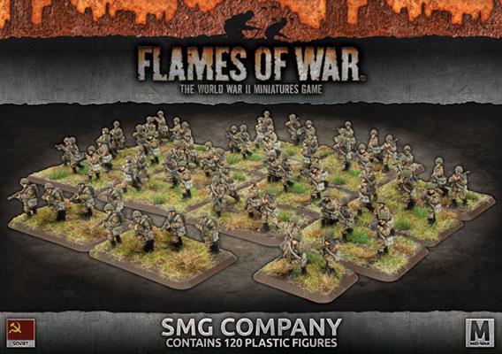 Flames of War: SMG Company (Plastic) (SBX51)