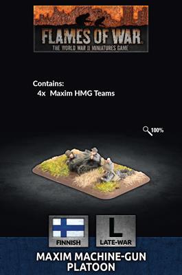 Flames of War: Maxim Machine-Gun Platoon (FI704)