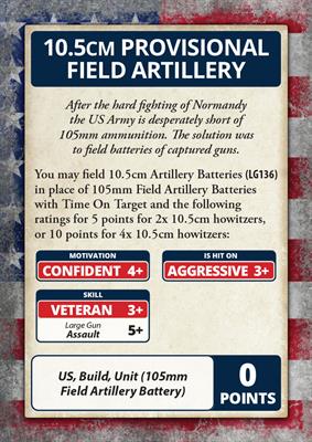 Flames of War: Bulge - American Command Cards (FW270C)