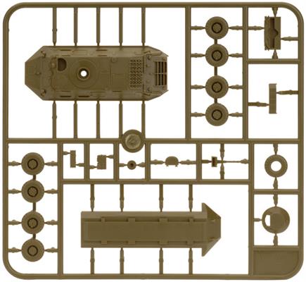 World War III: Team Yankee - BTR-60 Transport Platoon  (WWIII x5 Tanks Plastic) (TSBX14)