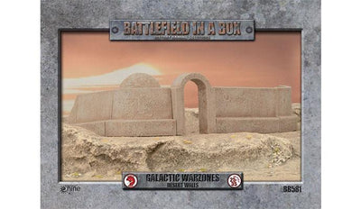 Battlefield in a Box: Galactic Warzones - Desert Walls (BB581)
