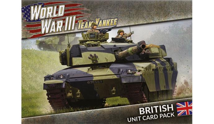 World War III: British Unit Card Pack (WW3-02U)