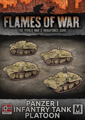 Flames of War: Panzer I Infantry Tank Platoon (GBX188)