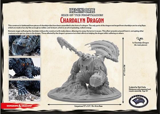 Dungeons & Dragons Collector's Series: Icewind Dale Rime of the Frostmaiden - Chardalyn Dragon