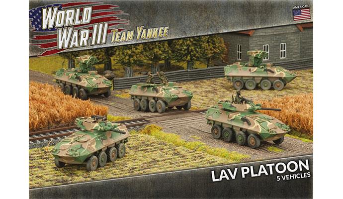 World War III: Team Yankee - LAV Platoon (Plastic) (TUBX16)