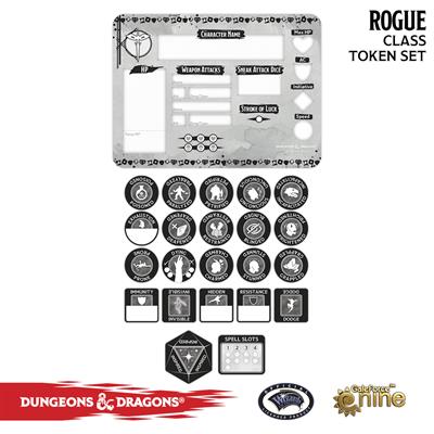 Dungeons & Dragons: Rogue Token Set