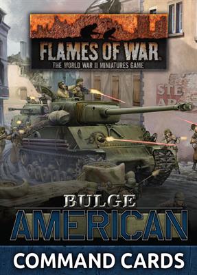 Flames of War: Bulge - American Command Cards (FW270C)