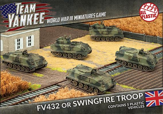 World War III: Team Yankee - FV432 or Swingfire Troop (Plastic) (TBBX02)