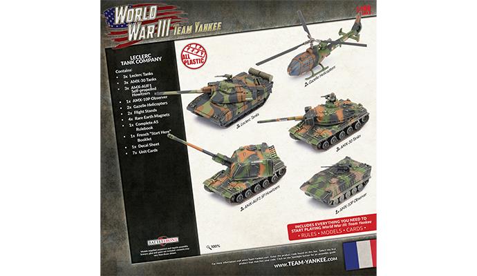 World War III: Team Yankee - French Leclerc Tank Company Starter Force (TFRAB02)