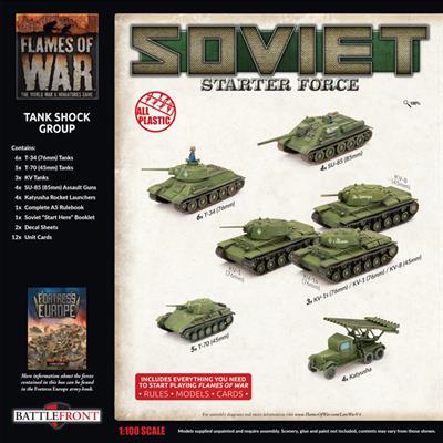 Flames of War: Soviet Tank Shock Group Army Deal (SUAB11)