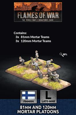 Flames of War: 81mm and 120mm Mortar Platoons (FI705)