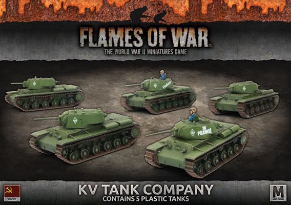 Flames of War: KV Tank Company (SBX40)