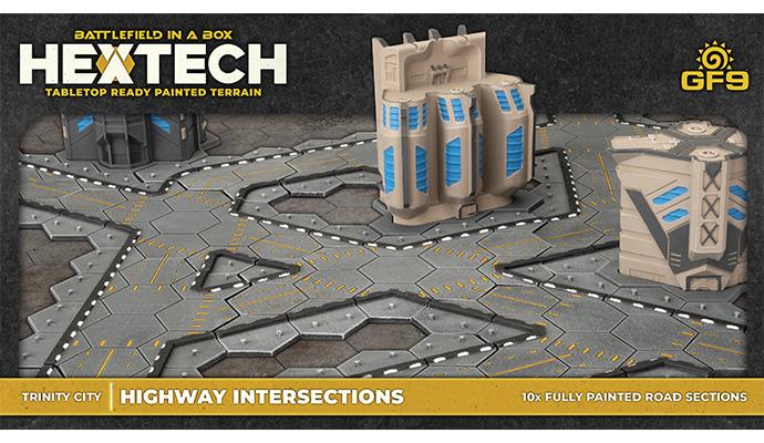 HexTech: Trinity City - Highway Intersections (x10) (HEXT08)