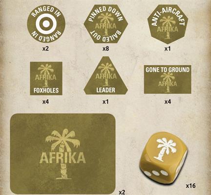 Flames of War: German Afrika Korps Gaming Set (TD051)