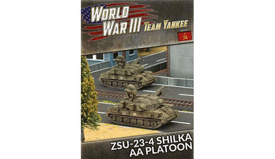 World War III: Team Yankee - ZSU-23-4 Shilka AA Platoon (WWIII x2 Tanks) (TSBX05)