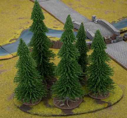 Battlefield in a Box: Essentials - Large Pine Wood (x1) (BB511)