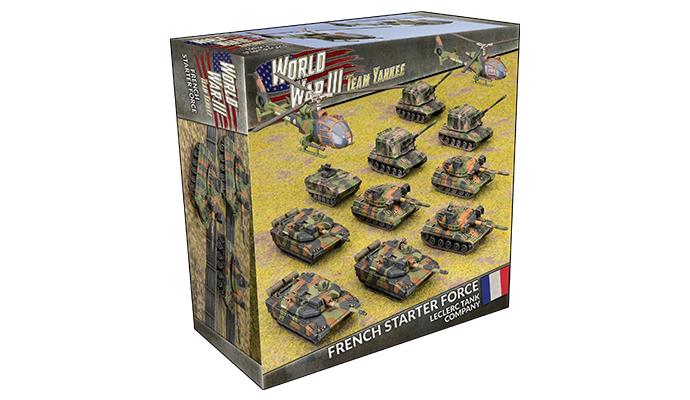 World War III: Team Yankee - French Leclerc Tank Company Starter Force (TFRAB02)